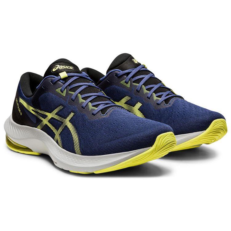 Asics Gel Pulse 13 Thunder Blue Glow Yellow Men Sneakers 1011B175-401
