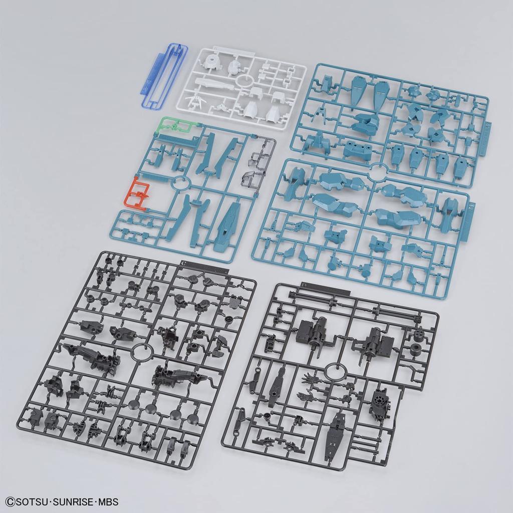 BANDAI SPIRITS Пластиковая модель HG Mobile Suit Gundam Witch of Mercury Gundam Rubrisur в масштабе 1/144 с цветовой кодировкой