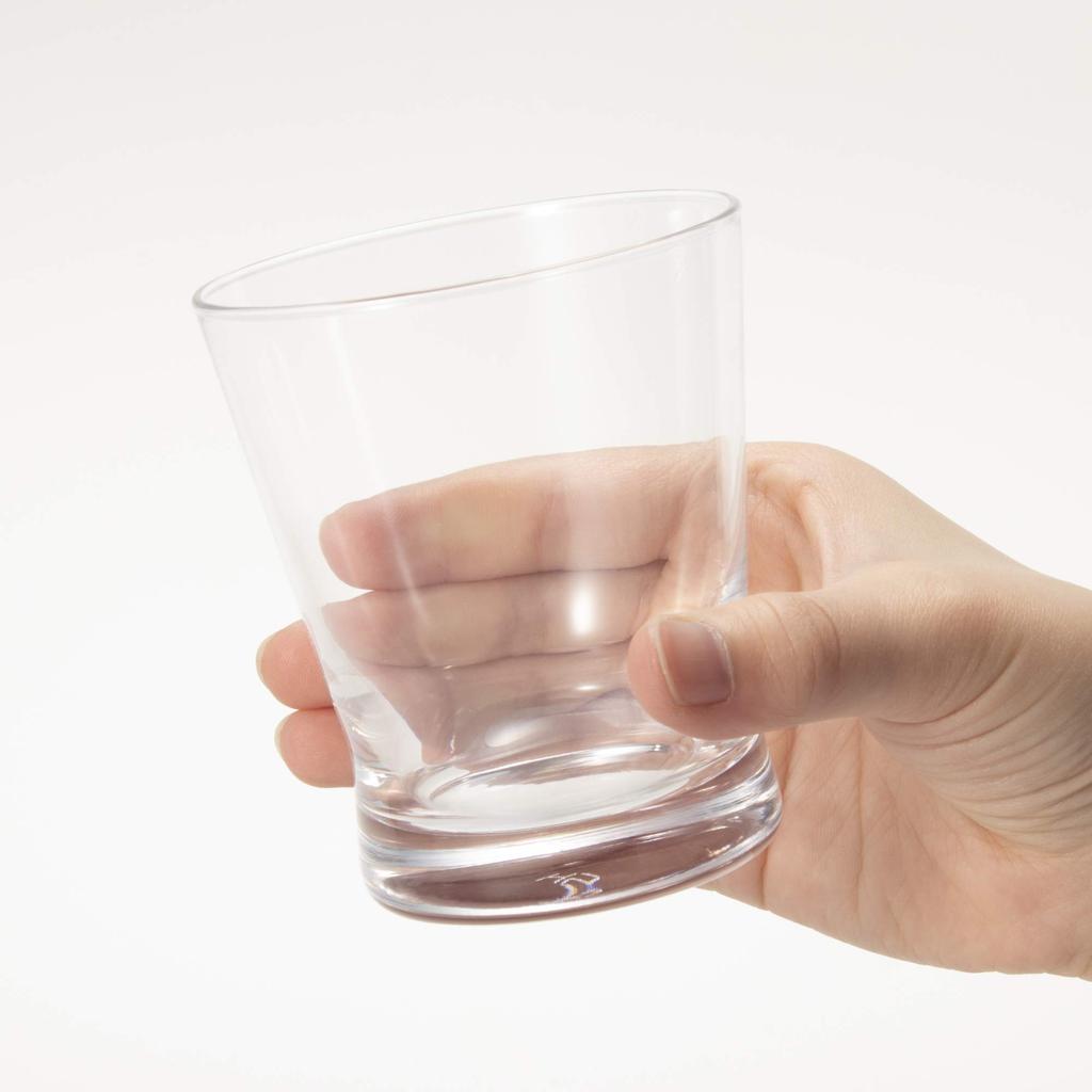 Стакан Toyo Sasaki Glass Fjord 9 унций, 275 мл, набор из 6 шт. Сделано в Японии, можно мыть в посудомоечной машине, отмечено наградой за хороший дизайн, стеклянная чашка, стакан для кофе, стакан для сока