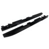 For BMW X3 X3M G01 X4 X4M G02 18-23 Gloss Black Side Skirt Guard Molding Trim US