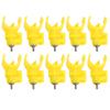 10PCS Chicken Nipple Drinking Fountains Semicircle Ball Valve Type Poultry Drinker
