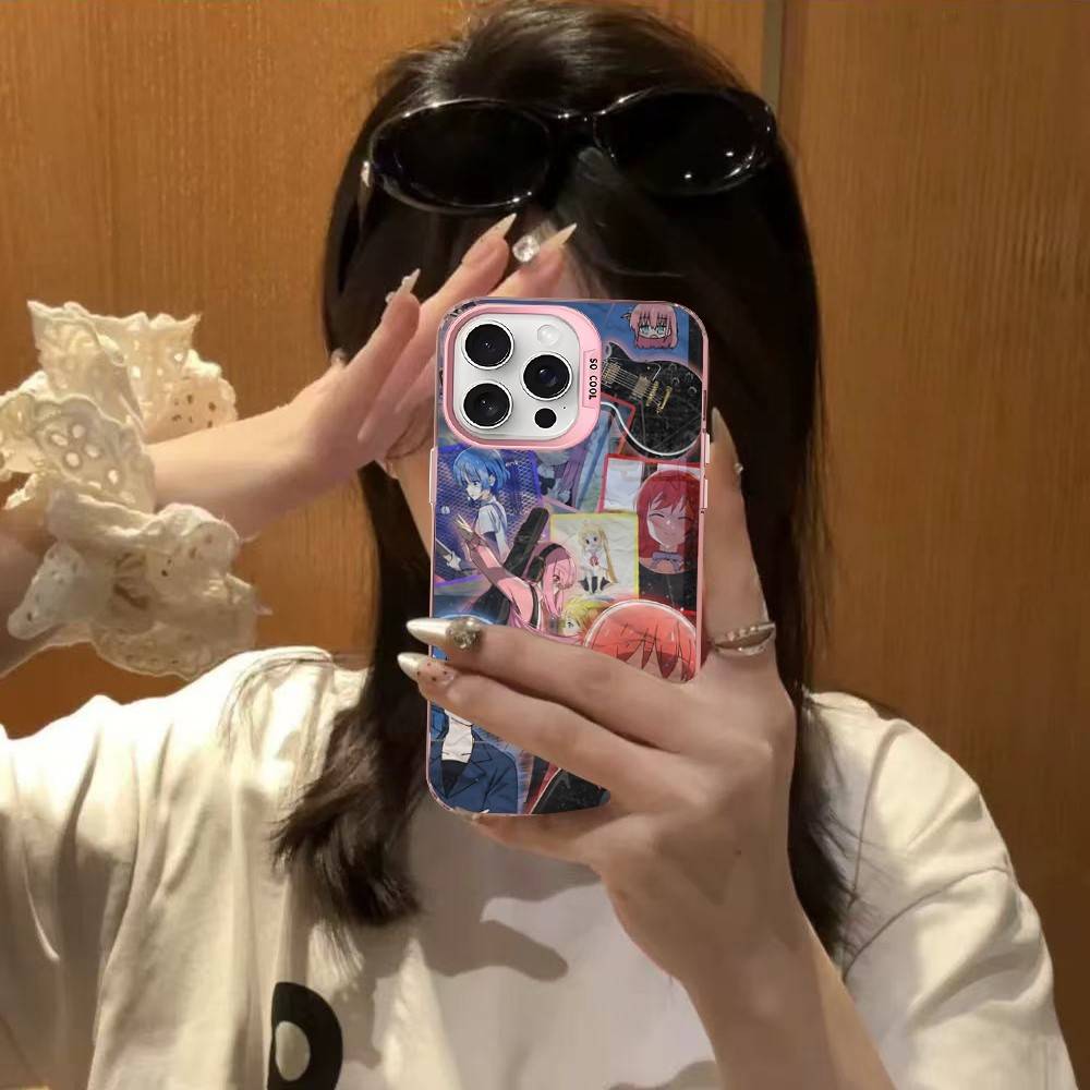 BOCCHI THE ROCK Phone Case For iPhone 17 16 15 14 13 12 11 Pro MAX Matte Shockproof Back Anti Fall Matte Cover