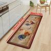 1 шт. анти-усталостные кухонные коврики, OneHouse Петух Принт Водонепроницаемый Нескользящий Толстый Мягкий Кухонный Коврик Сверхпрочный Комфортный Стоячий Коврик для Кухни