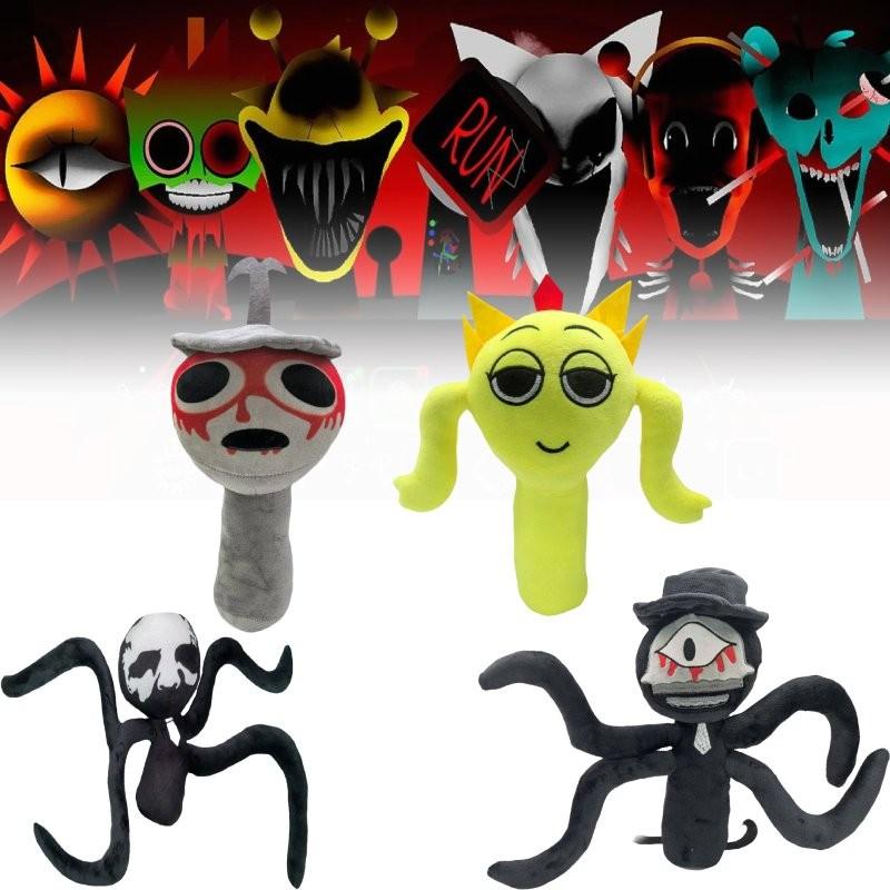 Восхитительная плюшевая кукла Sprunki, мягкая игрушка для детей, очаровательный коллекционный предмет для поклонников Incredibox