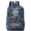 Football Printed Student Backpack Multifunctional Usb Interface Large Capacity Leisure Travel Backpack