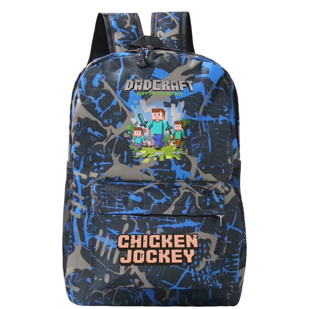 Football Printed Student Backpack Multifunctional Usb Interface Large Capacity Leisure Travel Backpack