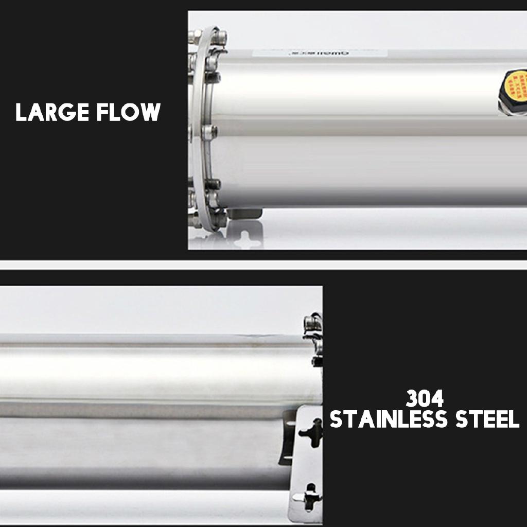 600л/1000л домашний кухонный напиток прямые УФ-фильтры ультрафильтрационный очиститель воды 304 фильтр для воды из нержавеющей стали