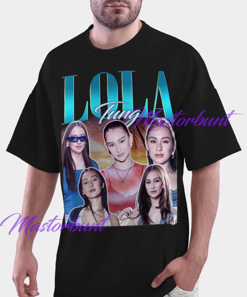 Comfort Colors Shirt | Lola Tung Bootleg Vintage T-Shirt | Retro 90s Style Graphic Tee | Halloween Gift Shirt | Christmas Gift