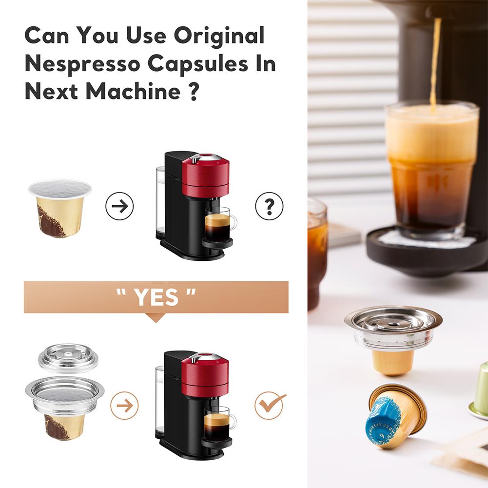 Фильтр-адаптер для кофейных капсул DIY Your Coffee Flavor Coffee Pod Converter Адаптер для кофейных капсул для Nespresso Vertuo