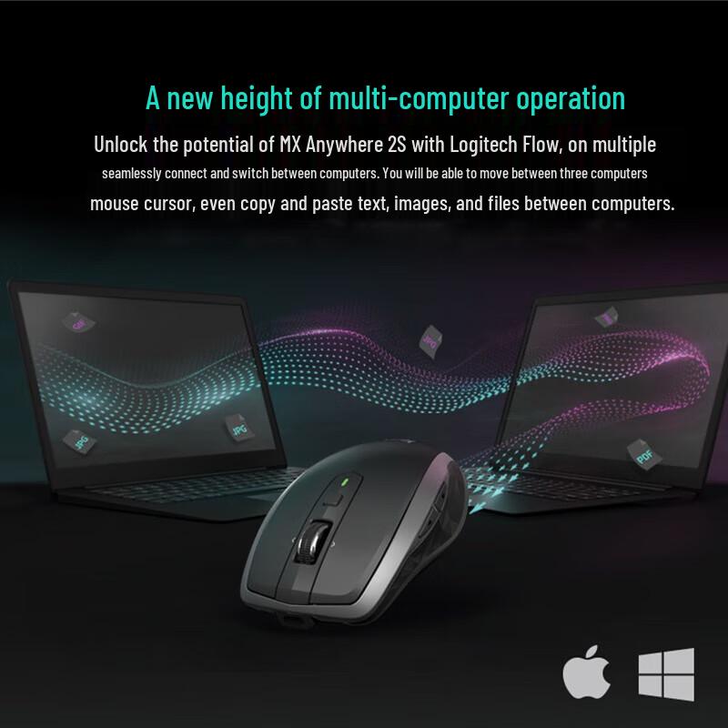 Logitech MX Anywhere 2S Wireless Bluetooth Mouse
