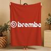 Плед с логотипом Суперуютный Плюшевый Гостиная Диван Диван Детский B-BremboS-ES Подарки на День Рождения