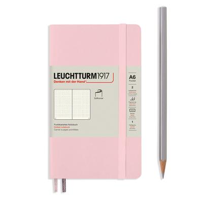 Leuchtturm Блокнот A6 Точка Мягкая обложка Пудра 363946 Официальный импорт