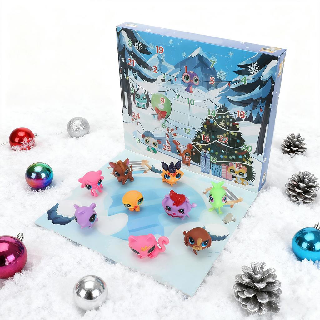 3D 24 шт. Зоомагазин - Делюкс Праздничный календарь - Серия 4 Адвент-календарь