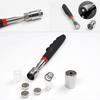 Iron suction rod, magnetic suction rod, telescopic picker, magnet with LED light, metal parts, magnetic suction tool