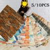 5/10   70*77 3d Three-dimensional Wall Stickers Foam Brick Pattern Decorative Stickers Retro Trend Background Wallpaper