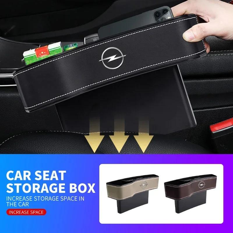 AAHH1 Car Seat Gap Storage Box Crevice Organizer Holder for Opel OPC Astra Insignia Mokka Zafira Corsa Vectra C D Antara Car