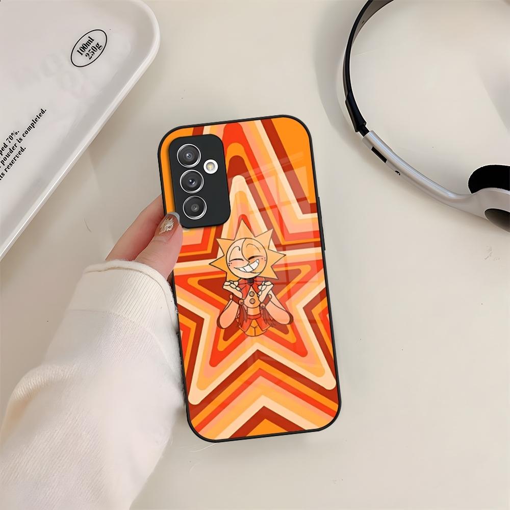 FNAF Сандроп Чехол для телефона Стекло Для Samsung S24 S26 S23 S20 S25 S21 S22 Ultra Fe Plus A05 A06 A16 A26 A36 A56 Чехол