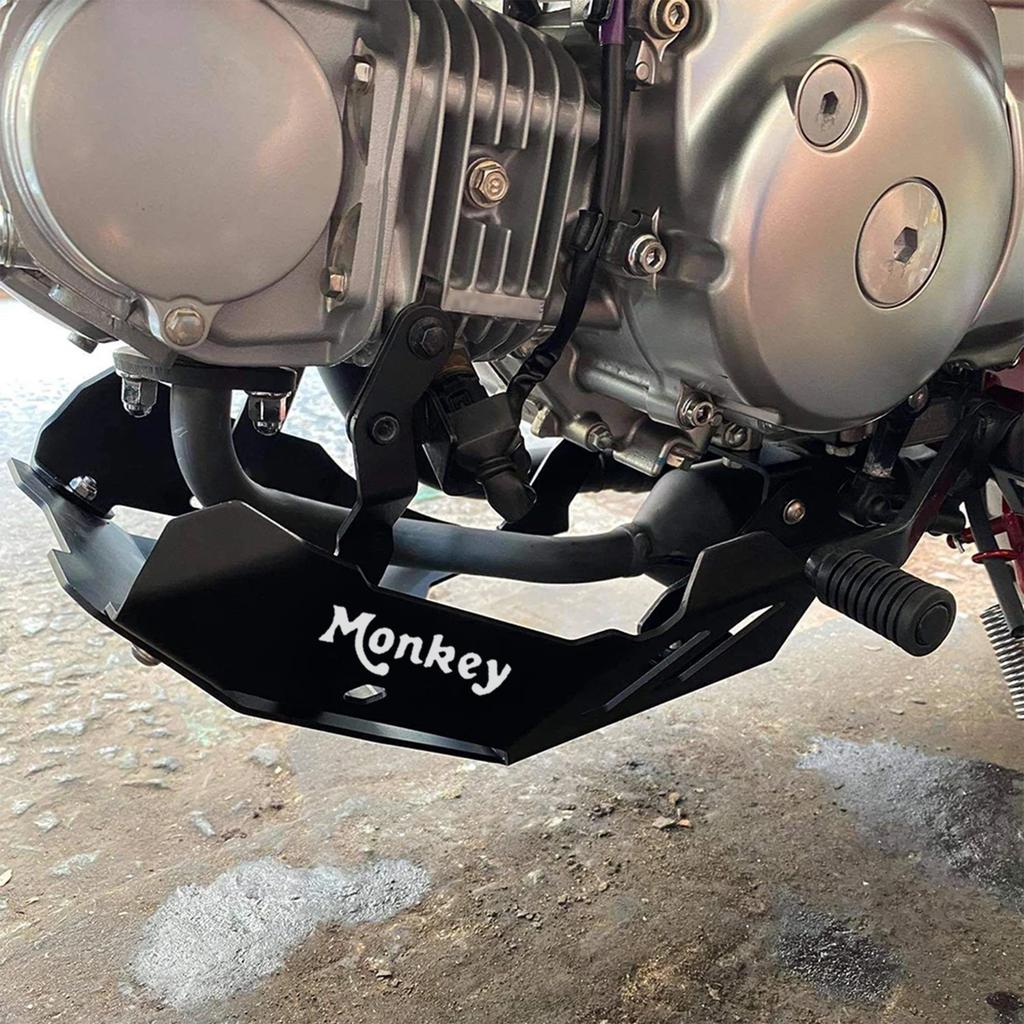 Для MONKEY 125 2021-2023 Мотоаксессуары monkey 125 Защитная крышка двигателя и шасси Защита Нижняя защита днища