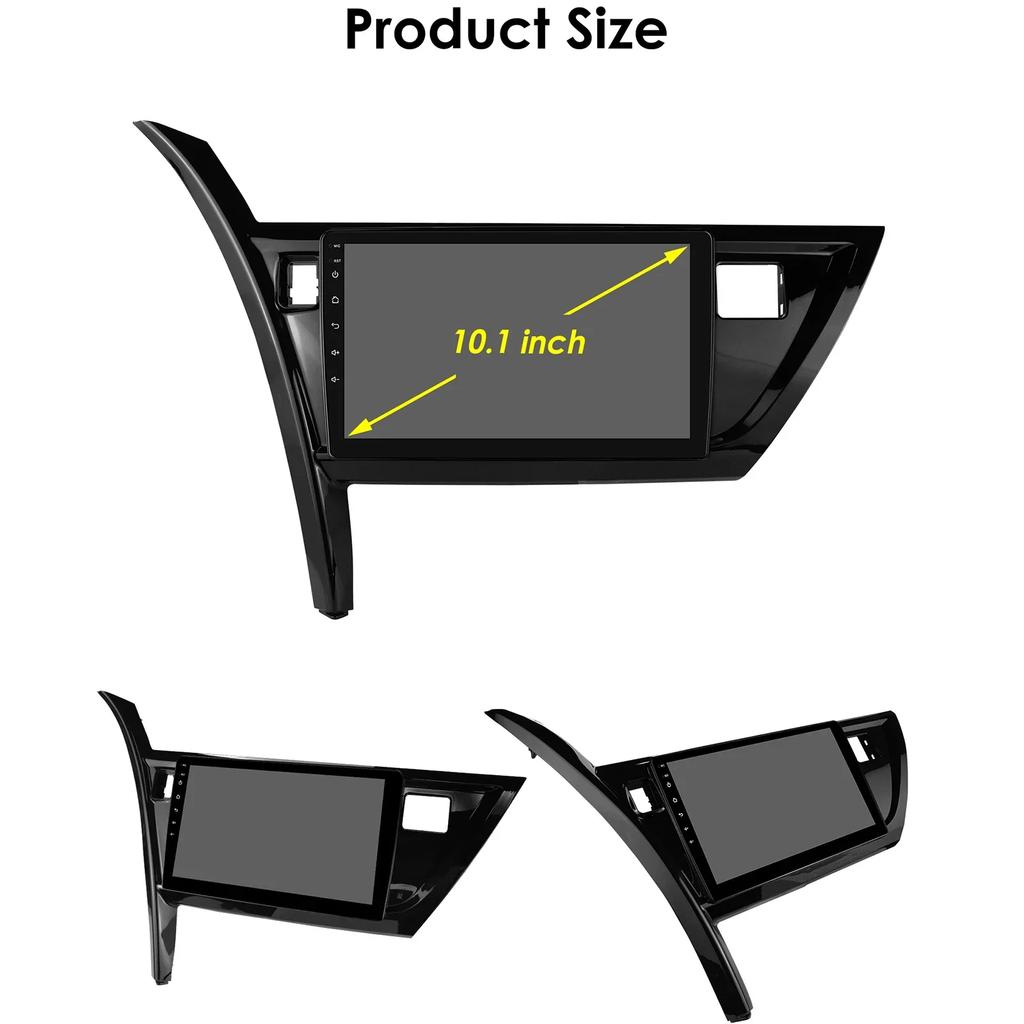 OSSURET Carplay 4G 10,1-дюймовая автомобильная интеллектуальная система Android автомобильное радио для Toyota Corolla Auris 2013 - 2016 GPS стерео интеллектуальный экран Bluetooth RDS