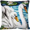 Cross Stitch Cushion Kit The Swans