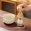 4PCS Bamboo Ceramic Matcha Whisk Reusable Japanese Chasen New Japanese Matcha Tea Set