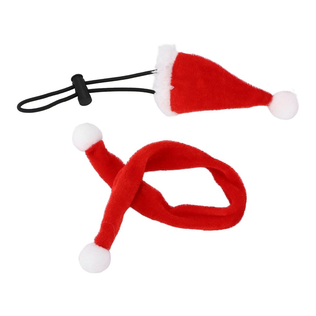 Lizard Hat Decor Crawling Pet Decorative Costume Bearded Dragon ?Supplies Adjustable Hat and Scarf