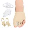 Hole Valgus Device, Big Foot Bone Overlap Toe, Toe Valgus Separator, Double Ring Soft Anti-wear Care Set