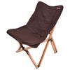 Peace Park Camping Chair Outdoor Chair Wood Chair Small Folding Compact Chair with Storage Bag