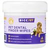 HICC Pet, Pet Dental Finger Tissues, for Dogs and Cats, Mint, 50 Count