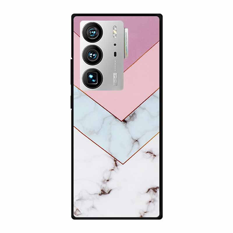 Чехол для ZTE Axon 40 Ultra Чехлы 6,8" Мраморный Мягкий ТПУ Чехлы для Телефона На Для ZTE Axon 40 Ultra Чехлы Защитный Чехол Coque A2023P