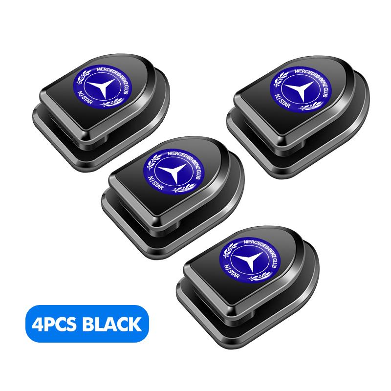 D1-4Pcs Car Seat Invisible Hook Auto Interior Accessories For Mercedes Benz W211 W124 W176 W177 C180 C200 C260 C300 GLC CLE CLA