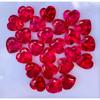 100 Pcs Natural Red Ruby 5 mm Heart Cut Certified Loose Gemstone Lot
