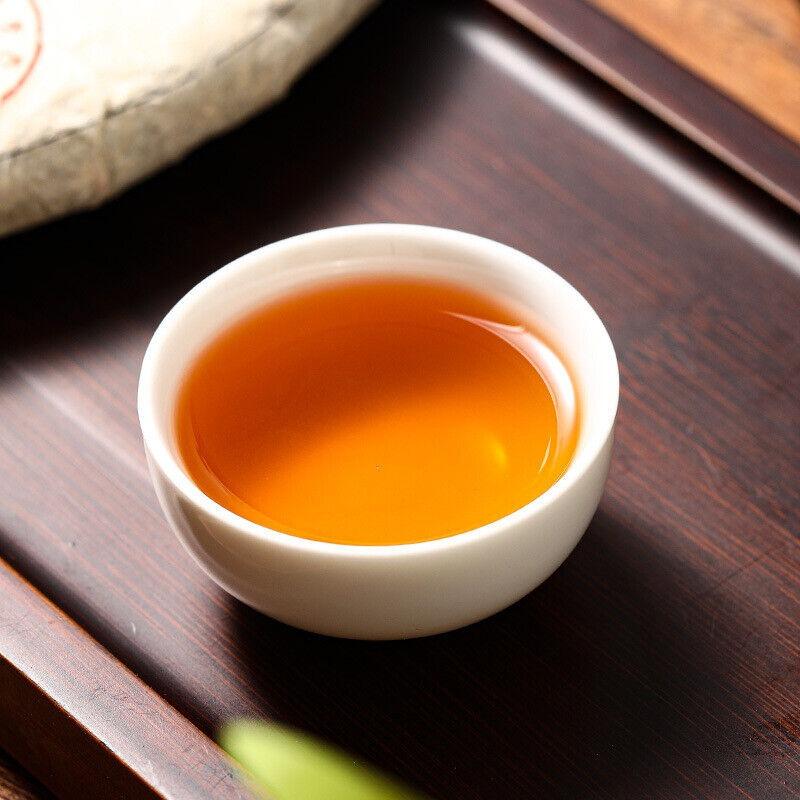 Чай Пуэр Чайный торт Пуэр Сырой пуэр Античный чай с черной печатью 357 г Чайный торт Пуэр