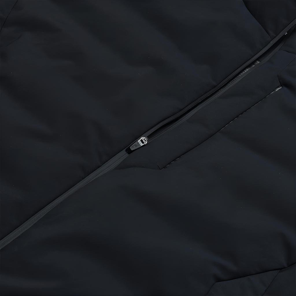 Fila Серия Golf Простой спортивный повседневный теплый универсальный удобный пуховик мужской верхней одежды глубокий черный A61M545908FBK