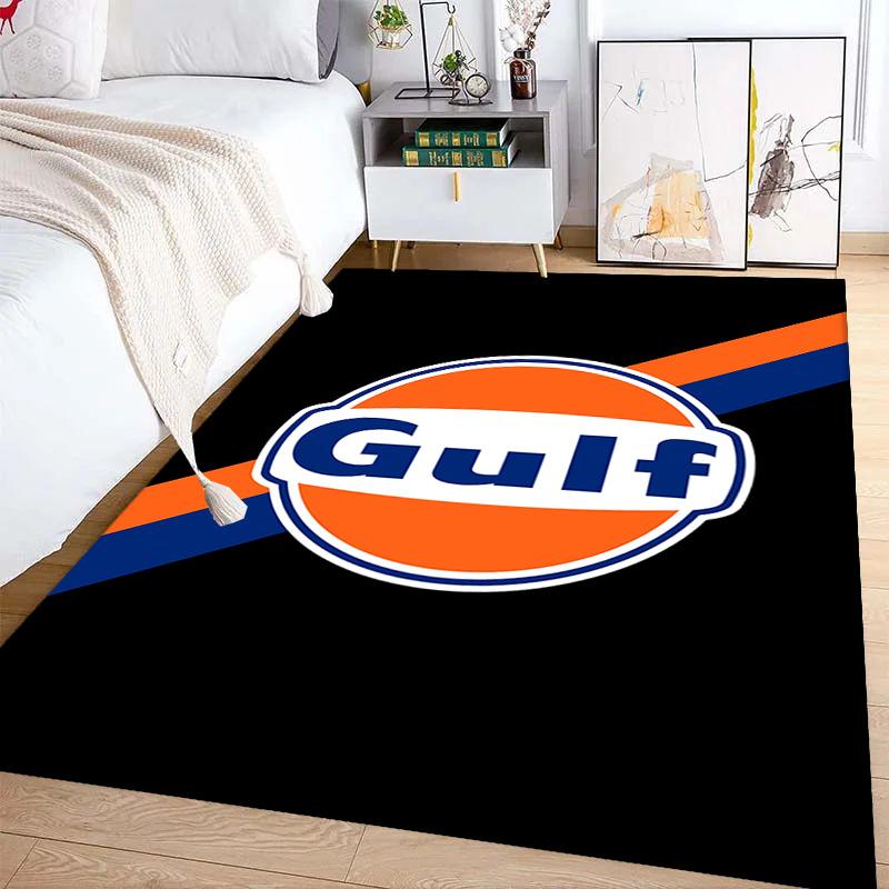 Gulf Brand Logo Design carpet Living room and bedroom mats floor mats Art Bathroom mat Fashion