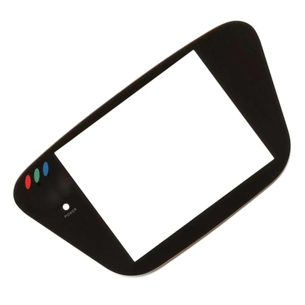 Пластиковая белая черная крышка объектива экрана Запасные аксессуары Защита объектива экрана Совместимая для Game-Gear GG