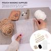 1 набор DIY плетеный кошелек, набор материалов для ручной сумки, принадлежности для вышивки крестом, вязания, изготовления кошелька для мобильного телефона, косметики