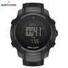 Мужские цифровые часы NORTH EDGE VERTICO Корпус из углеродного волокна Умные часы для мужчины Спорт WR50M Часы Высотомер Барометр Компас