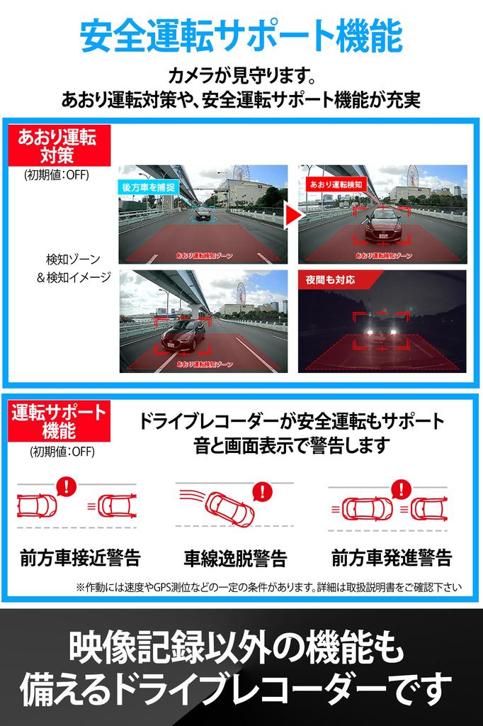 Yupiteru Drive Rear 3 marumie Night STARVIS Высокоскоростной автоматический парковочный мониторинг, регистратор обнаружения движения, две камеры во всех направлениях, Y-3100,
