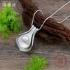 New Matte Double-layer Petal Long Pendant, Women's Exaggerated High-end Geometric Petal Long Necklace