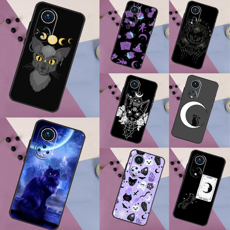 Чехол-кошка луна для witches Для Honor X6a X7a X8a X9a X9b X7 X8 X9 8X 9X Чехол для Honor Magic 5 Lite 50 70 90