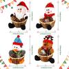 Christmas Decoration Candy Storage Basket Desktop Children's Desk Ornament Candy Snack Container