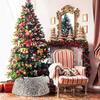 Small Shiny Christmas Tree Dress Collar Christmas Tree Base Cover Christmas Tree Basket for Holiday Decorations Home Decor