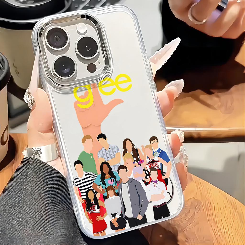 Joyful Choir Phone Case for Samsung Galaxy S25 S24 S23 S22 S21 S20 Note20 FE Ultra Edge Plus 4G 5G Transparent Soft Cover