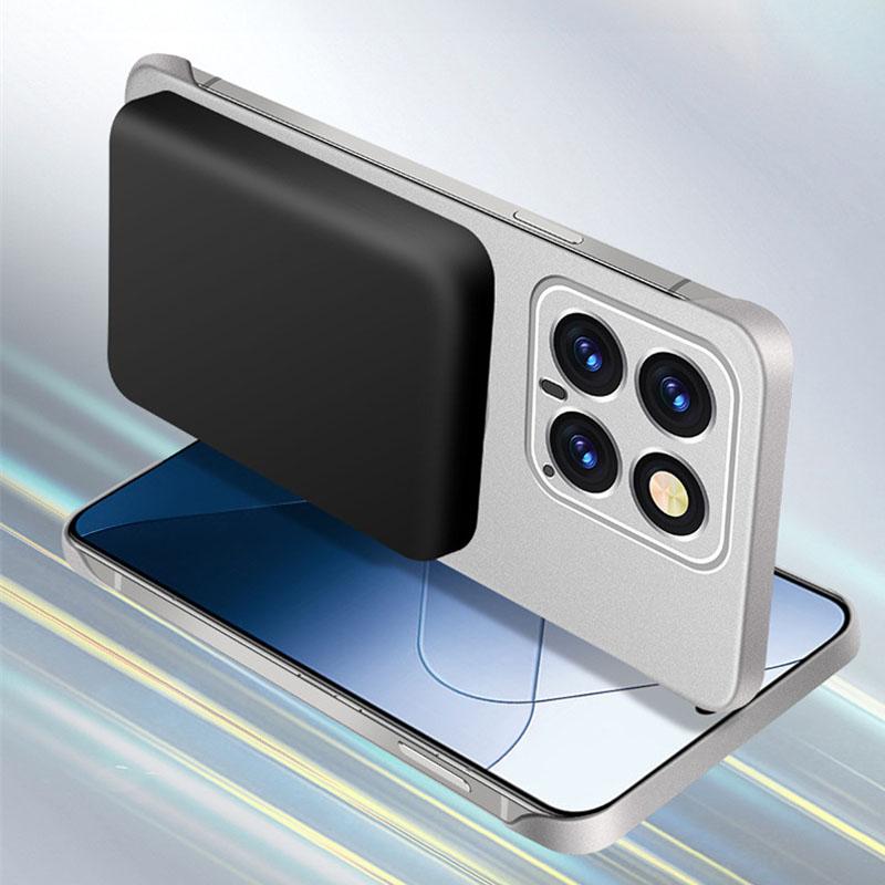 For Magsafe Magnetic Frameless Matte Case For Redmi Note 14 Pro Plus Wireless Charging Magsafing Borderless Tough Cover For Redmi K70 Ultra K60 Pro