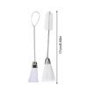 Multi-function Mini Double Ended Cleaning Brush for Sewing Machine Gap Threads Cleaning Keyboard Nylon Head Sewing Accessories