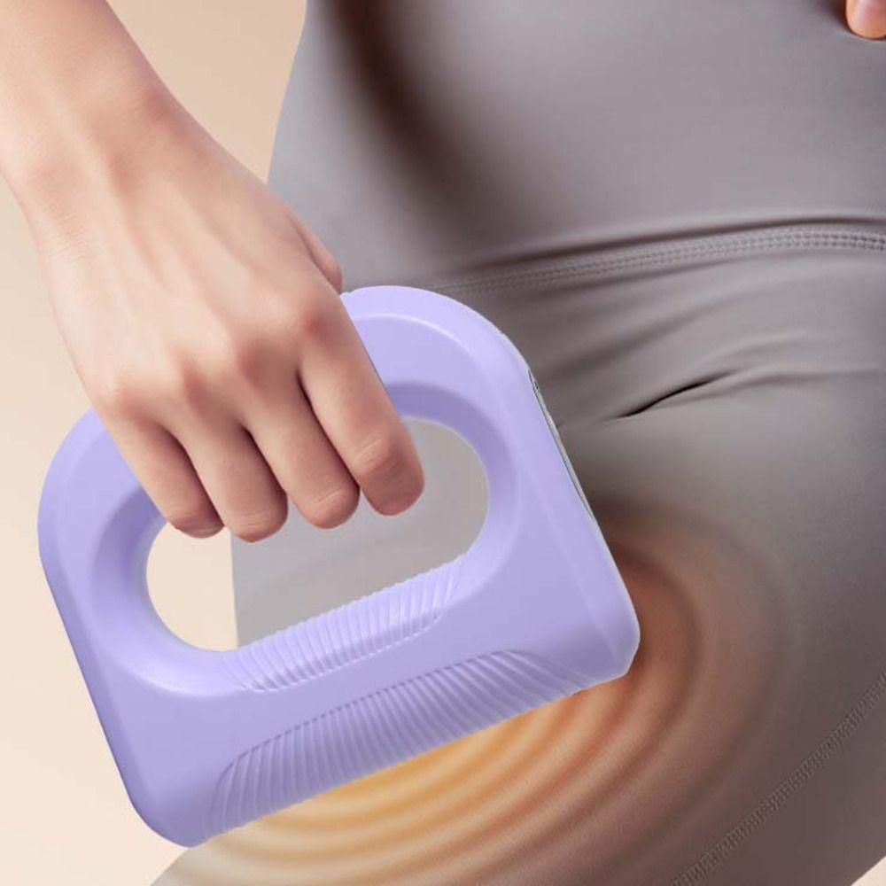 Portable Electric Fascia Massage Ring Adjustable Speed Muscle Handheld Massager Yoga