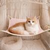 Comfortable Pet Cage Hammock Wear Resistant Hanging Sleeping Bed Cat Hanging Hammock  Indoor