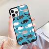 Cute Cartoon Chinchilla Phone Case for iPhone 17 Air 16 16e 15 Plus for Apple 13 11 12 14 Pro Max Cover coque fundas