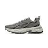 Li Ning Beichen 2K Comfortable Versatile Retro Thick Sole Height Increasing Non-Slip Wear-Resistant Low-Top Dad Shoes Women Sneaker Gray AGCU354-5